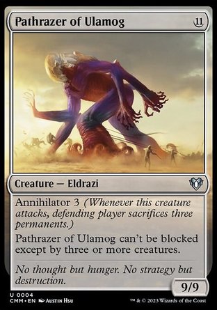 【JPN】《鎢拉莫夷徑者/Pathrazer of Ulamog》[指揮官大師]