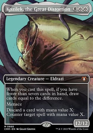 【ENG】《無際曲相寇基雷/Kozilek, the Great Distortion》[指揮官大師]