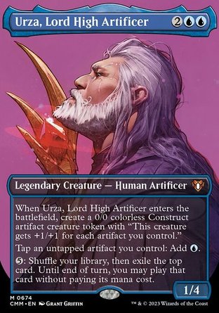 【ENG】《鑄物勳爵克撒/Urza, Lord High Artificer》[指揮官大師]