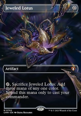 【ENG】 ☆Foil☆ 《珠光蓮花/Jeweled Lotus》[指揮官大師]