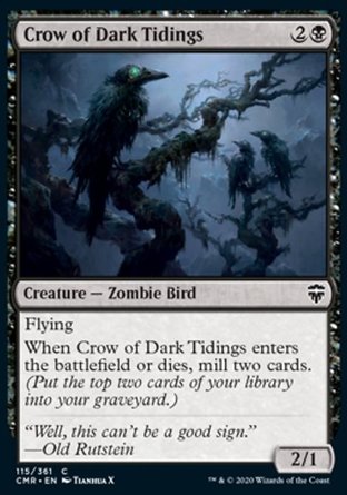【ENG】《暗潮烏鴉/Crow of Dark Tidings》[指揮官傳奇]