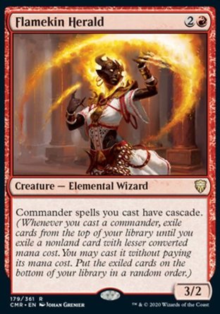 【ENG】《炎身傳令使/Flamekin Herald》[指揮官傳奇]