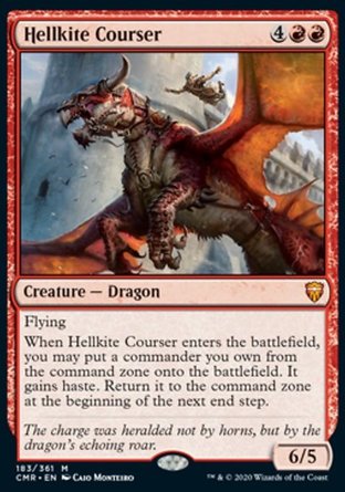 【ENG】《龍騎殘虐者/Hellkite Courser》[指揮官傳奇]