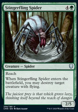 【ENG】《飛刺蜘蛛/Stingerfling Spider》[指揮官傳奇]