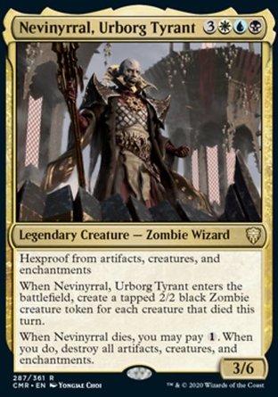 【ENG】《烏爾博格暴君妮維亞洛/Nevinyrral, Urborg Tyrant》[指揮官傳奇]