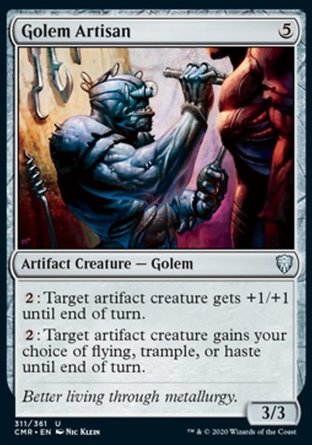 【ENG】《魔像工匠/Golem Artisan》[指揮官傳奇]