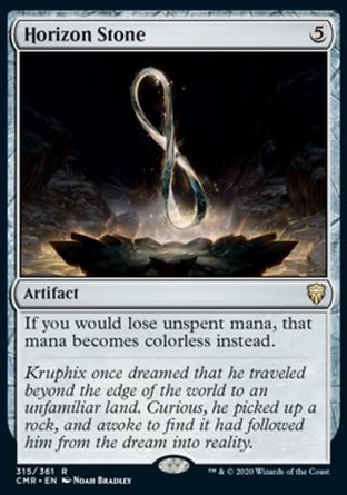 【JPN】 ☆Foil☆ 《彼方石/Horizon Stone》[指揮官傳奇]