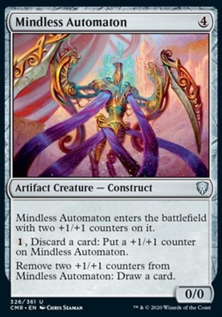 【ENG】《天兵機械獸/Mindless Automaton》[指揮官傳奇]