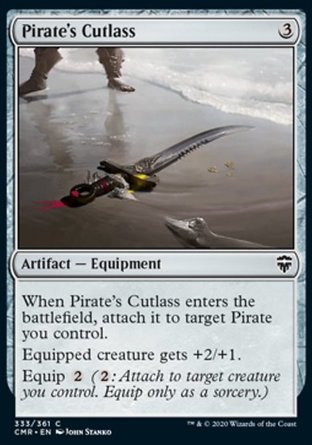 【ENG】《海盜的短彎刀/Pirate's Cutlass》[指揮官傳奇]