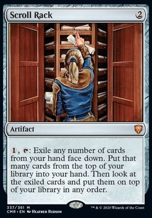 【ENG】《卷軸架/Scroll Rack》[指揮官傳奇]
