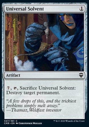 【ENG】《萬溶劑/Universal Solvent》[指揮官傳奇]