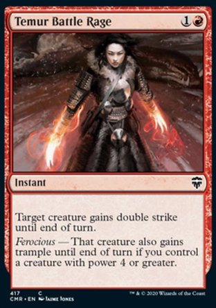 【ENG】《鐵木爾戰怒/Temur Battle Rage》[指揮官傳奇]
