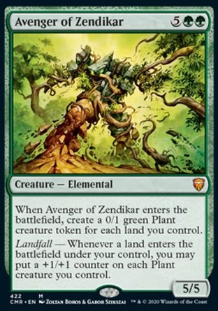 【ENG】《贊迪卡復仇者/Avenger of Zendikar》[指揮官傳奇]