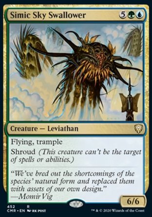 【ENG】《析米克蔽空霸/Simic Sky Swallower》[指揮官傳奇]