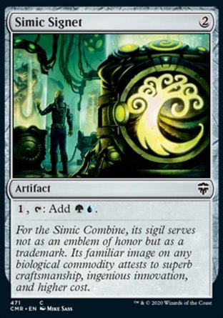 【ENG】《析米克印記/Simic Signet》[指揮官傳奇]