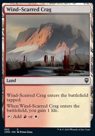 【ENG】《風蝕峭壁/Wind-Scarred Crag》[指揮官傳奇]