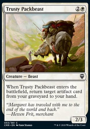 【ENG】《可靠馱獸/Trusty Packbeast》[指揮官傳奇]