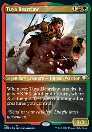 【JPN】 ☆蝕刻閃☆ 《熊爪圖雅/Tuya Bearclaw》[指揮官傳奇]