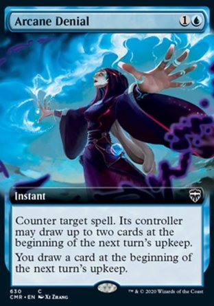 【JPN】 ☆Foil☆ 《玄秘否定/Arcane Denial》[指揮官傳奇]