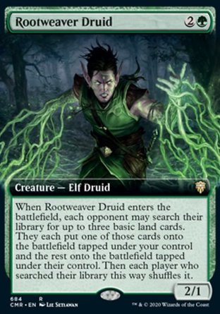 【ENG】《織根德魯伊/Rootweaver Druid》[指揮官傳奇]