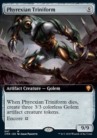 【ENG】《非瑞克西亞三體像/Phyrexian Triniform》[指揮官傳奇]