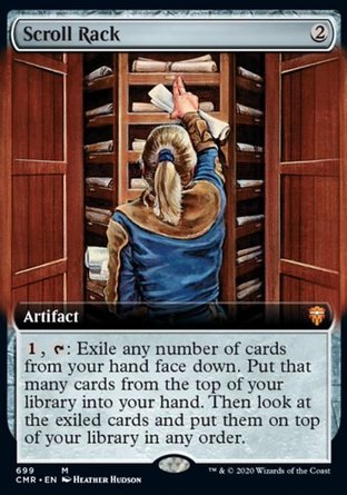 【ENG】 ☆Foil☆ 《卷軸架/Scroll Rack》[指揮官傳奇]