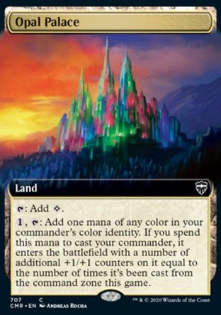【JPN】 ☆Foil☆ 《清輝宮殿/Opal Palace》[指揮官傳奇]