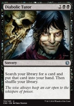 【ENG】《惡魔導師/Diabolic Tutor》[詭局：王權爭霸]