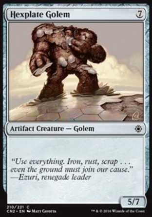 【ENG】《六角板魔像/Hexplate Golem》[詭局：王權爭霸]