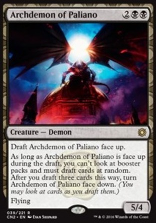 【ENG】《帕蘭諾大惡魔/Archdemon of Paliano》[詭局：王權爭霸]