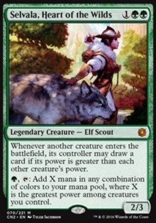 【ENG】《荒野之心塞瓦拉/Selvala, Heart of the Wilds》[詭局：王權爭霸]