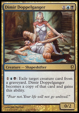 【JPN】《底密爾化妖/Dimir Doppelganger》[詭局]