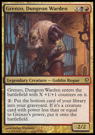 【JPN】《地牢典獄長格倫佐/Grenzo, Dungeon Warden》[詭局]