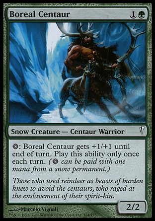 【ENG】《波利爾半人馬/Boreal Centaur》[驟霜]