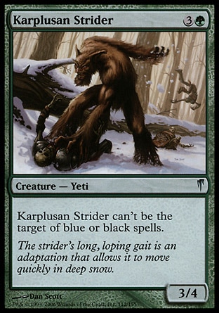【ENG】《卡普路桑神行客/Karplusan Strider》[驟霜]