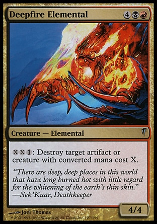【ENG】《深焰元素/Deepfire Elemental》[驟霜]