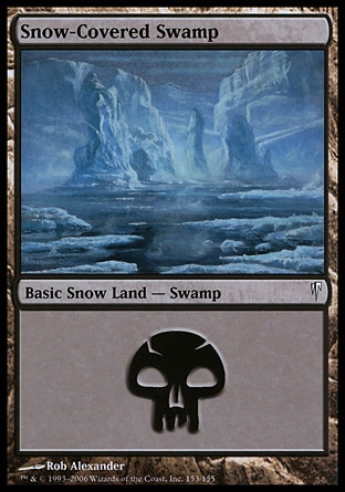 【ENG】《覆雪沼澤/Snow-Covered Swamp》[驟霜]