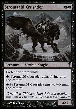 【JPN】《史卓古得聖戰軍/Stromgald Crusader》[驟霜]