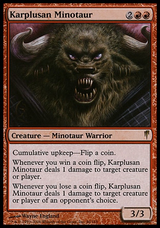 【JPN】《卡普路桑牛頭怪/Karplusan Minotaur》[驟霜]