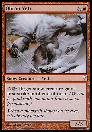 【ENG】《歐然雪怪/Ohran Yeti》[驟霜]