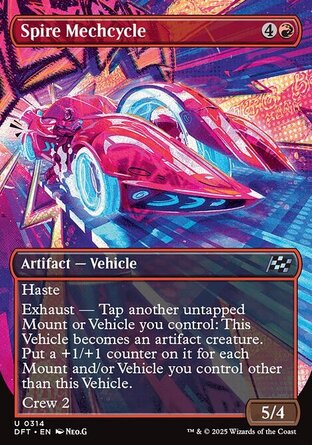 【ENG】《鼎雲俠隊機械輪/Spire Mechcycle》[乙太飄移]