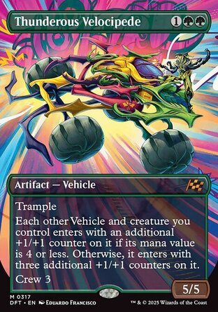 【ENG】《雷鳴迅節車/Thunderous Velocipede》[乙太飄移]