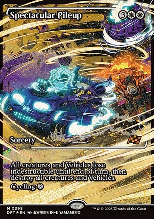 【JPN】 ☆Foil☆ 《觸目連撞/Spectacular Pileup》[乙太飄移]