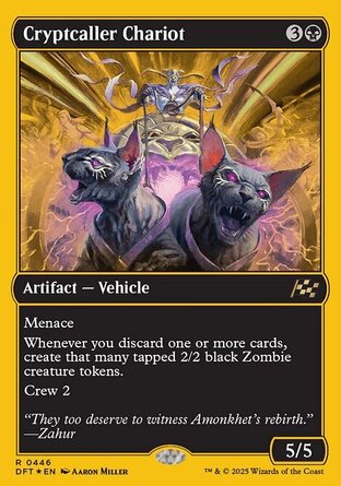 【ENG】《喚墓者戰車/Cryptcaller Chariot》[乙太飄移]