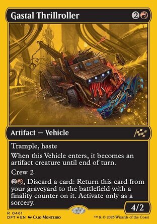 【ENG】 ☆Foil☆ 《嘉斯達炫路車/Gastal Thrillroller》[乙太飄移]