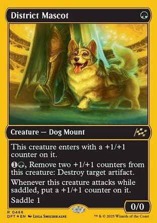 【ENG】 ☆Foil☆ 《城區吉祥犬/District Mascot》[乙太飄移]