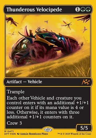 【ENG】《雷鳴迅節車/Thunderous Velocipede》[乙太飄移]