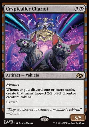 【ENG】《喚墓者戰車/Cryptcaller Chariot》[乙太飄移]