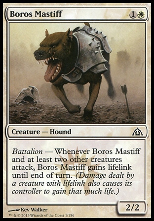 【JPN】《波洛斯獒犬/Boros Mastiff》[巨龍迷城]