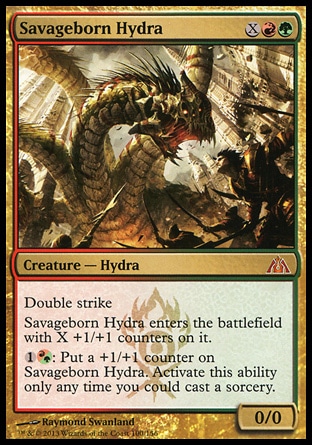 【JPN】《蠻生多頭龍/Savageborn Hydra》[巨龍迷城]